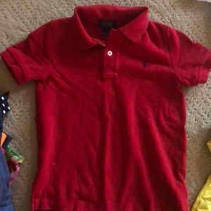 Boys polo collared shirt